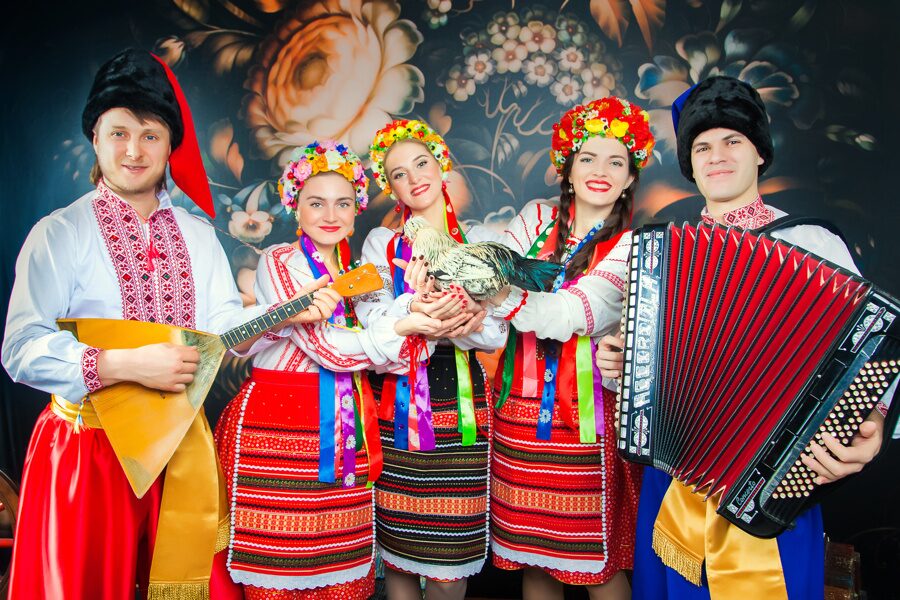Украинский ансамбль на свадьбу
